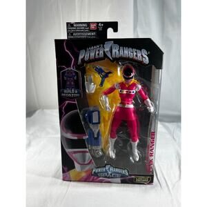 Bandai Saban's Power Rangers Pink Build A Megazord In Space Limited Edition NEW